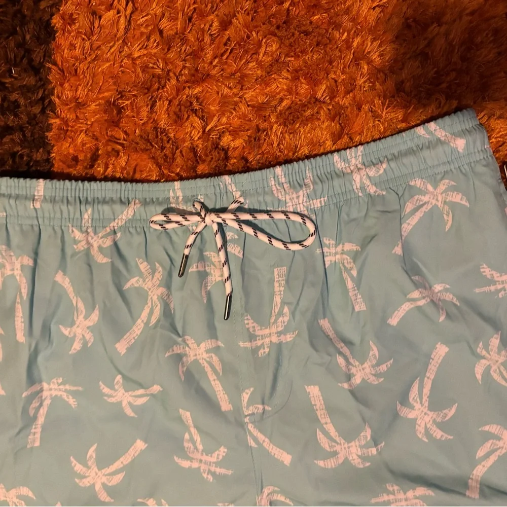New, with tags, Sunsations, Palm Tree, Swim Trunks